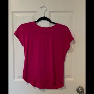 Short sleeved knit shirt